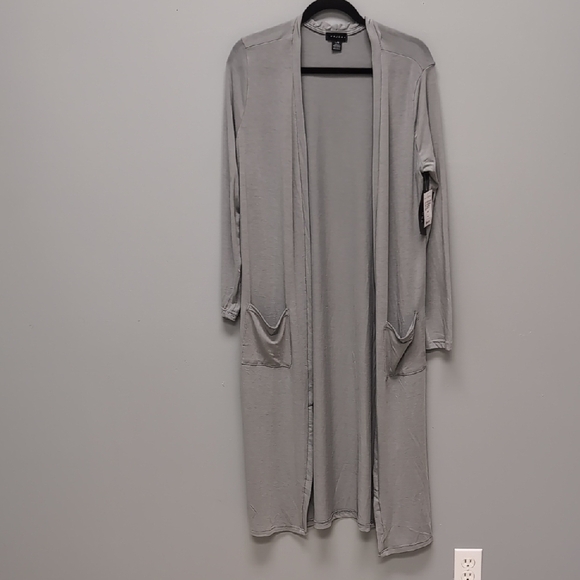 Majora Gray Open Cardigan Size Large. Light And Stretchy. NWT - Picture 1 of 5